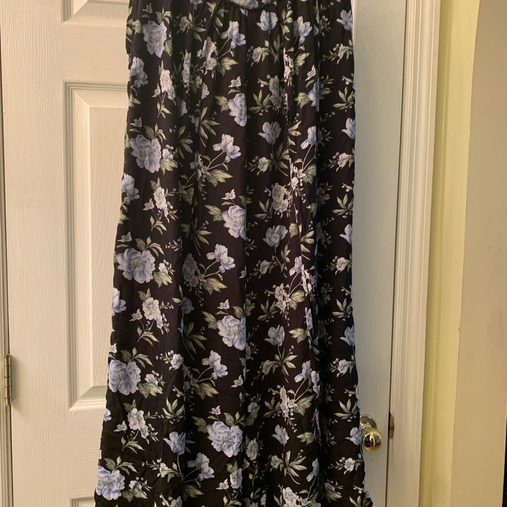 Floral palazzo pants